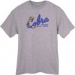 COBRA RECORDS T-SHIRT-- Sport Grey- Large